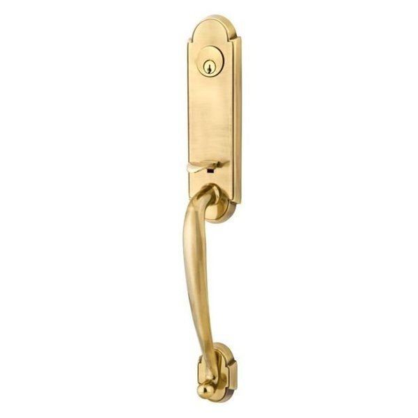 French Antique Brass Handleset F133343TUS7RH234, Emtek, Mfr#: F133343TUS7RH234